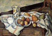 Paul Cezanne Pear and peach France oil painting artist